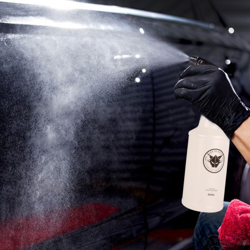 Misting Bottle Fine - ขวดสเปรย์ทรงกระบอกละอองน้ำละเอียดพิเศษทนสารเคมีสำหรับของเหลว QD รายละเอียดออโต้1ชิ้น