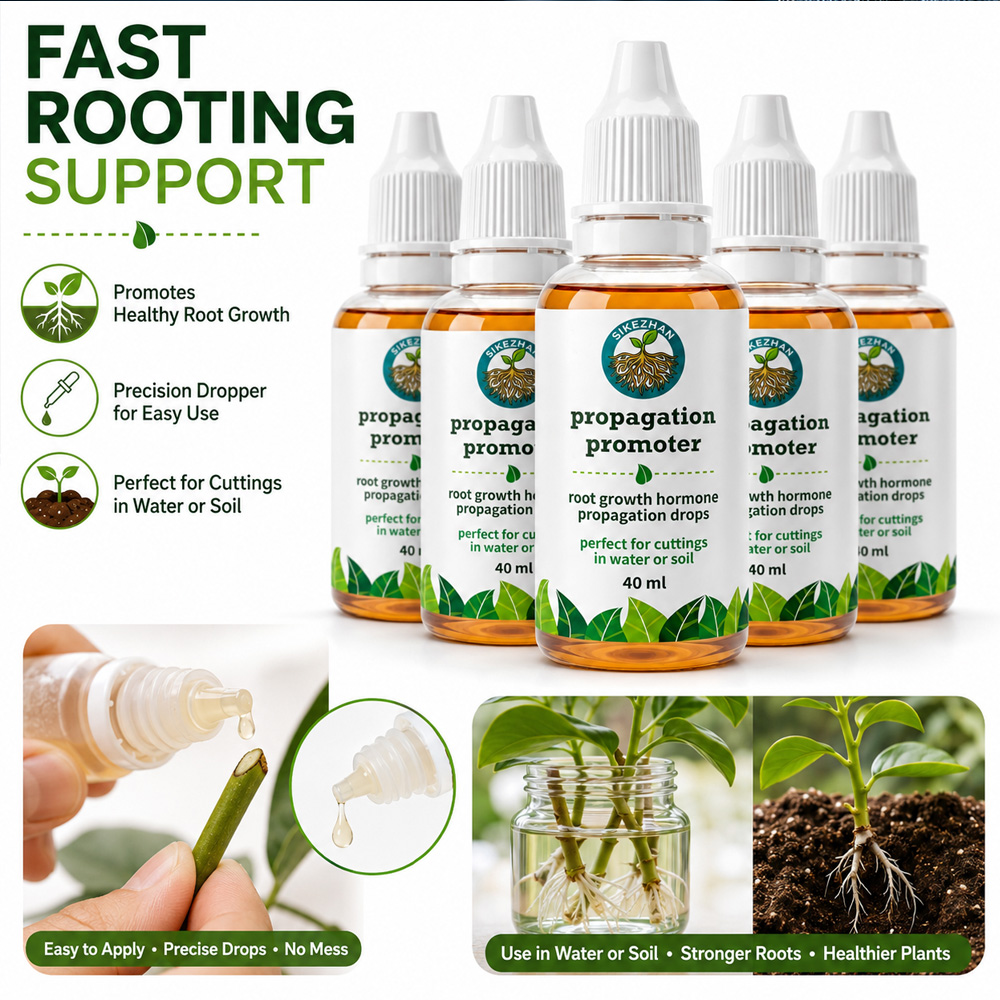 Root Stimulator Liquid - น้ำยาเร่งรากพืช 40 มล. สำหรับเพาะชำ ปลูกในร่ม ช่วยเร่งการเจริญเติบโตของรากในดินและน้ำ