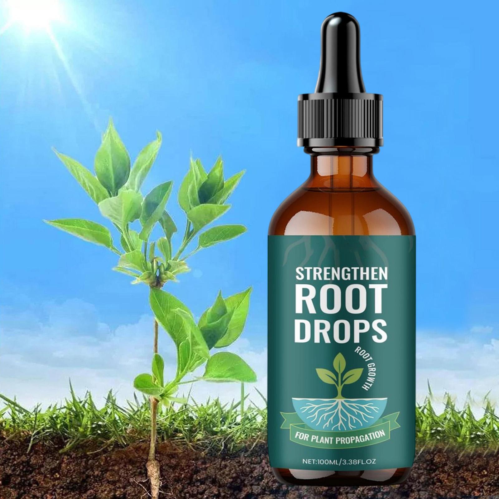 Root Stimulator Liquid - น้ำยาเร่งรากพืช 100 มล. สารกระตุ้นการเจริญเติบโตของราก ฮอร์โมนเร่งรากเข้มข้น สำหรับการปลูกพืชในร่มและกลางแจ้ง