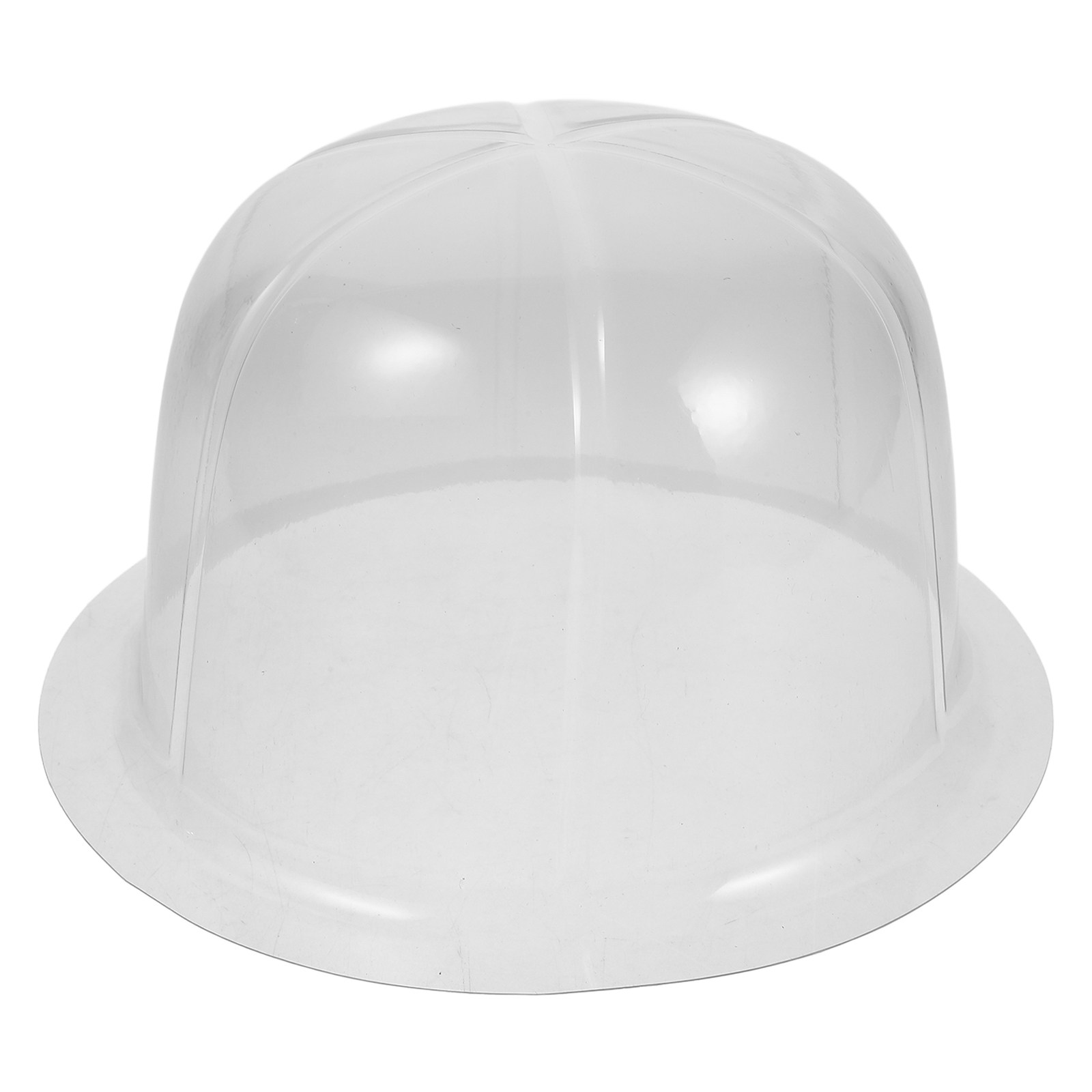 10 ชิ้น แผ่นรองทรงหมวกทรงโดม ท - Plastic Dome Clear บทวิจารณ์และราคา