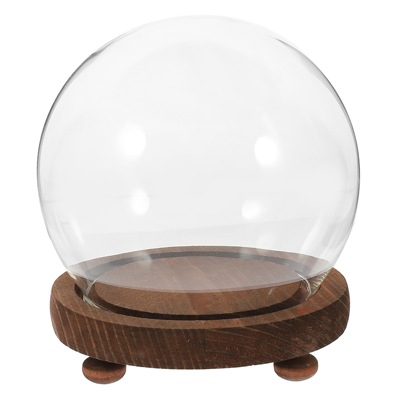 ฝาครอบแก้วทรงกลม โดมใส กล่องโช - Plastic Dome Clear บทวิจารณ์และราคา