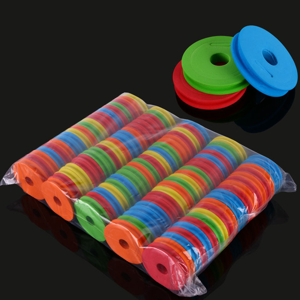 100 ชิ้นตกปลา Rig Winders รอกส - Cutting Board Foam บทวิจารณ์และราคา