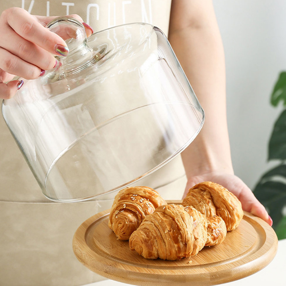 ฝาครอบเค้กแก้วใสขนาด 21 ซม. สำ - Plastic Dome Clear บทวิจารณ์และราคา