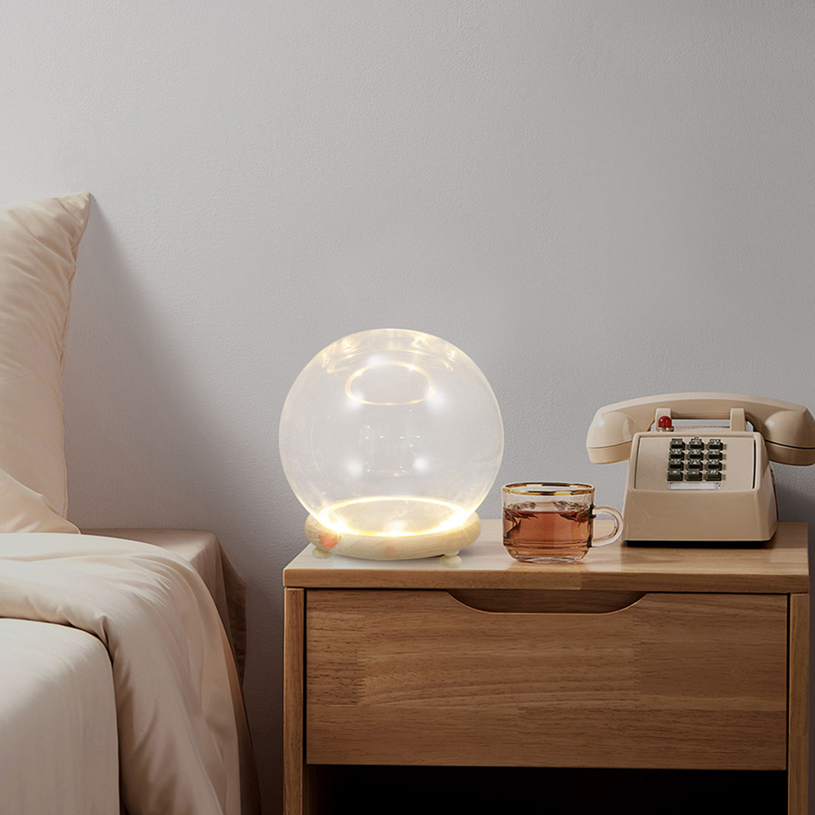 ฝาครอบโดมแก้วใสสำหรับดอกไม้ประ - Plastic Dome Clear บทวิจารณ์และราคา