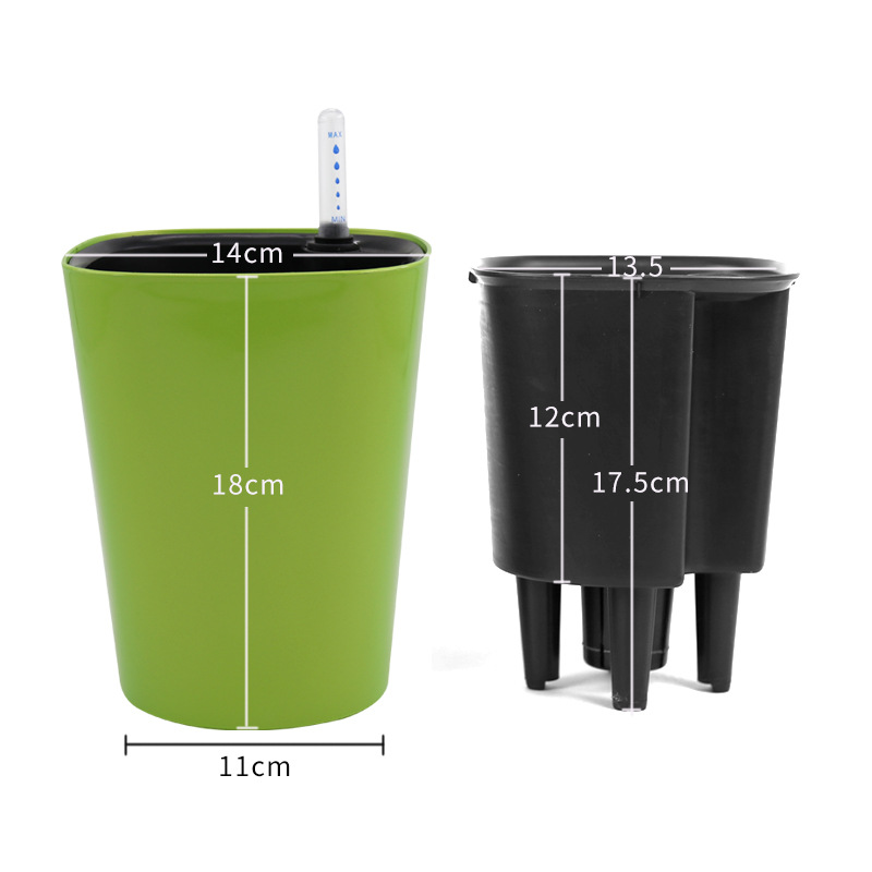 กระถางต้นไม้พลาสติกในร่ม 1 ชิ้ - Self Watering Insert บทวิจารณ์และราคา