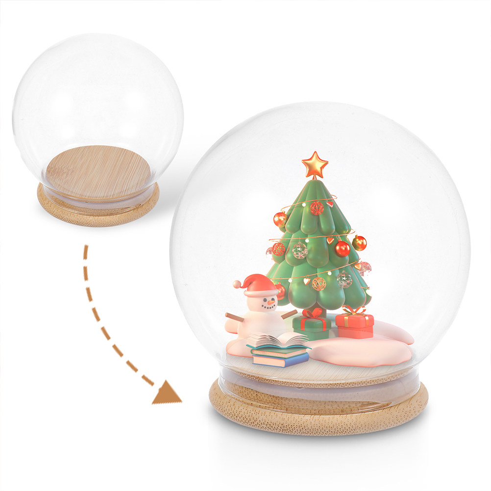 โดมแก้วใสป้องกันฝุ่น ขนาด 13 ซ - Plastic Dome Clear บทวิจารณ์และราคา