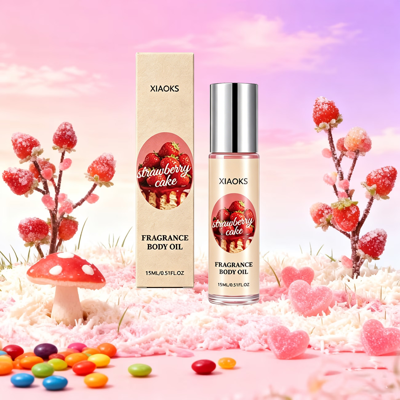 น้ำหอมโรลออนกลิ่นเค้กสตรอว์เบอ - Misting Bottle Fine บทวิจารณ์และราคา