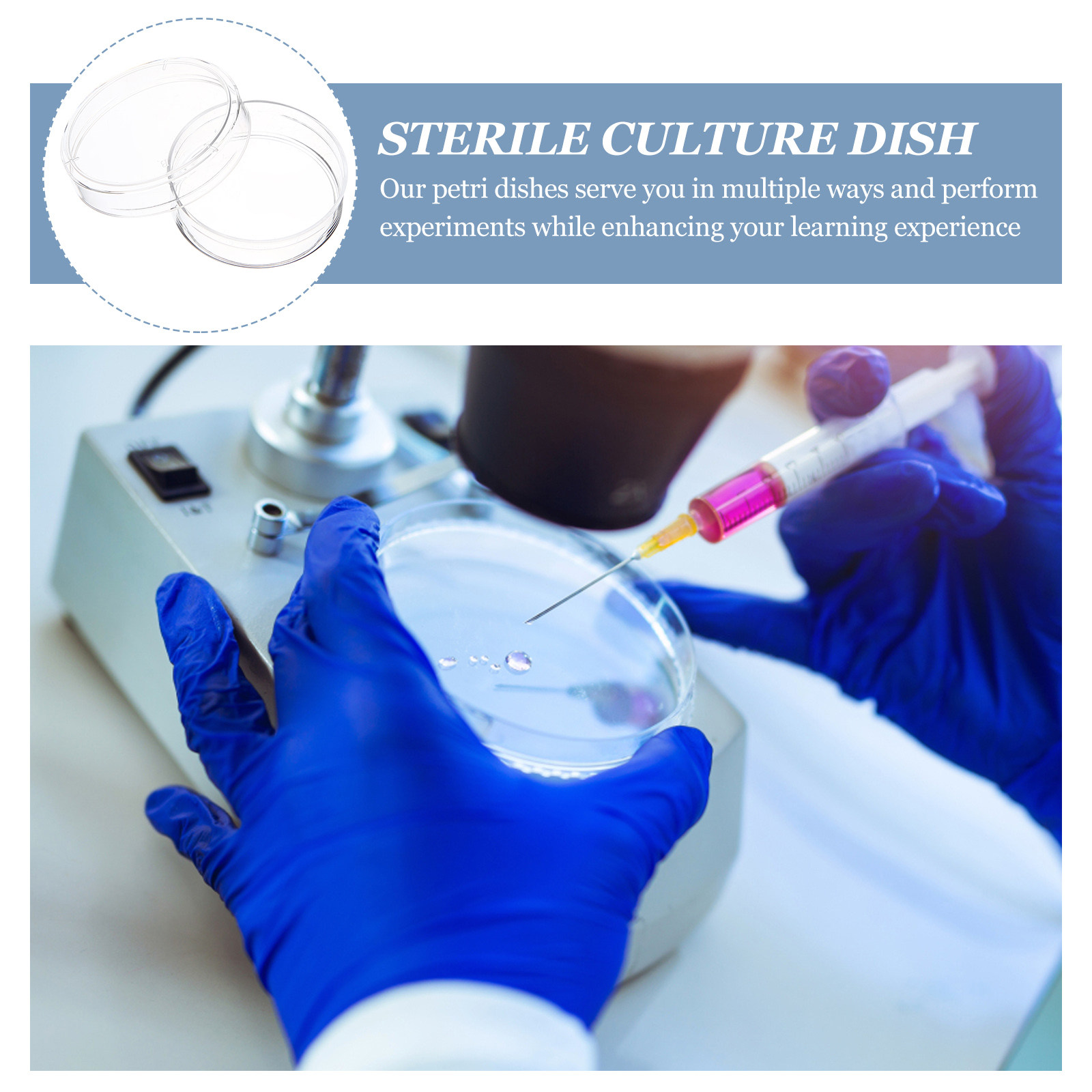 จานเพาะเลี้ยงเชื้อพลาสติกใส 30 - Agar Tissue Culture บทวิจารณ์และราคา