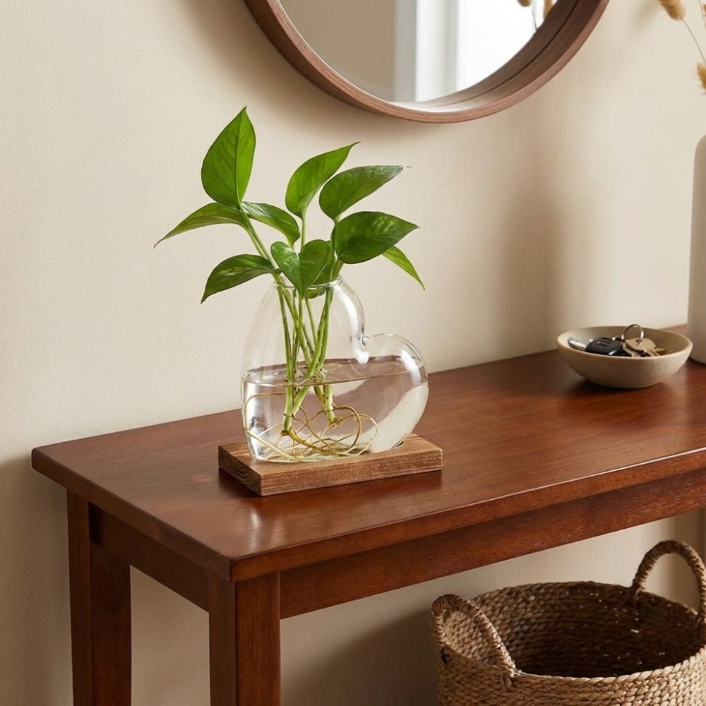 แจกันแก้วไฮโดรโปนิกส์ใส พร้อมฐ - Propagation Station Vase บทวิจารณ์และราคา
