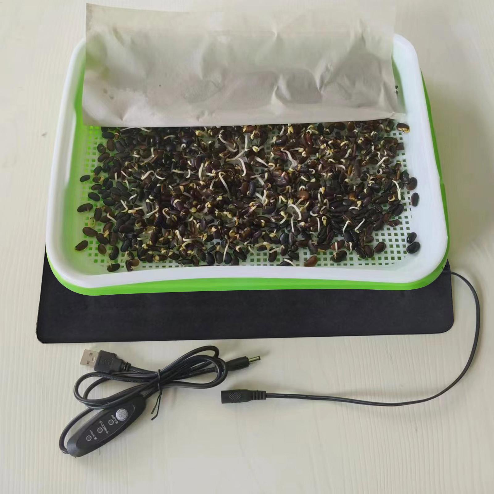 แผ่นทำความร้อนสำหรับต้นกล้า 5V - Heat Mat Seedling บทวิจารณ์และราคา